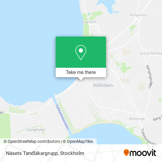 Näsets Tandläkargrupp map