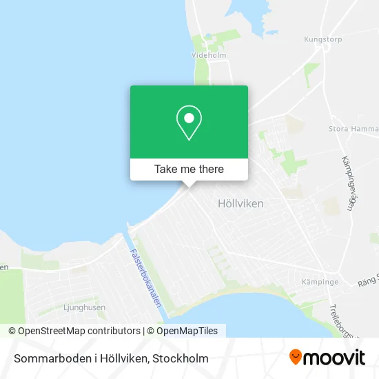 Sommarboden i Höllviken map
