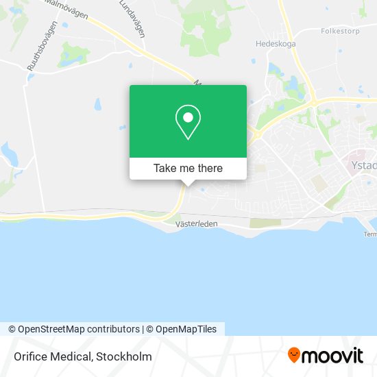 Orifice Medical map