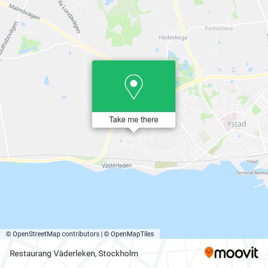 Restaurang Väderleken map