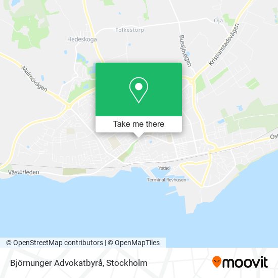 Björnunger Advokatbyrå map