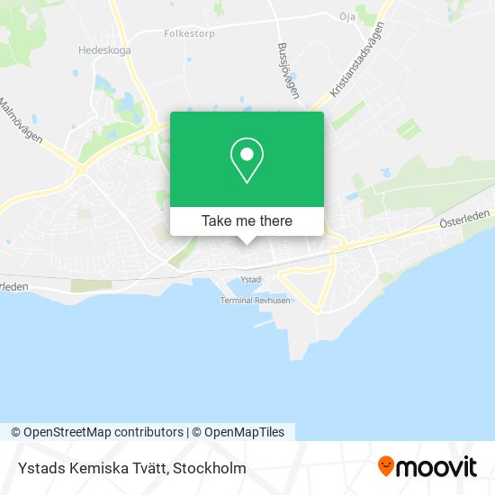 Ystads Kemiska Tvätt map