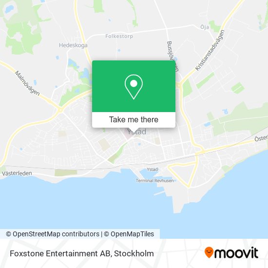 Foxstone Entertainment AB map