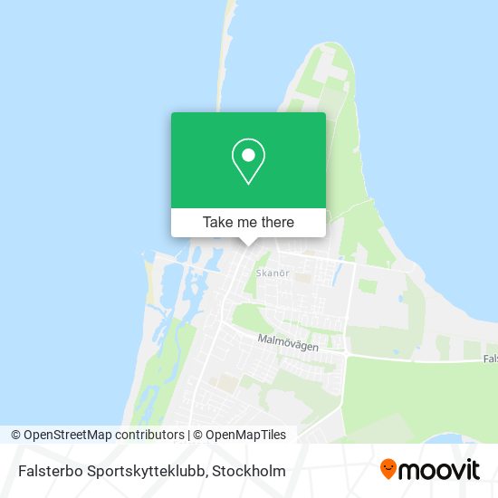 Falsterbo Sportskytteklubb map