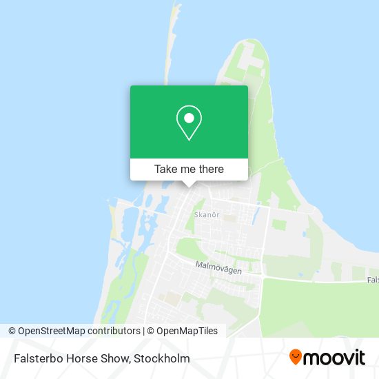 Falsterbo Horse Show map
