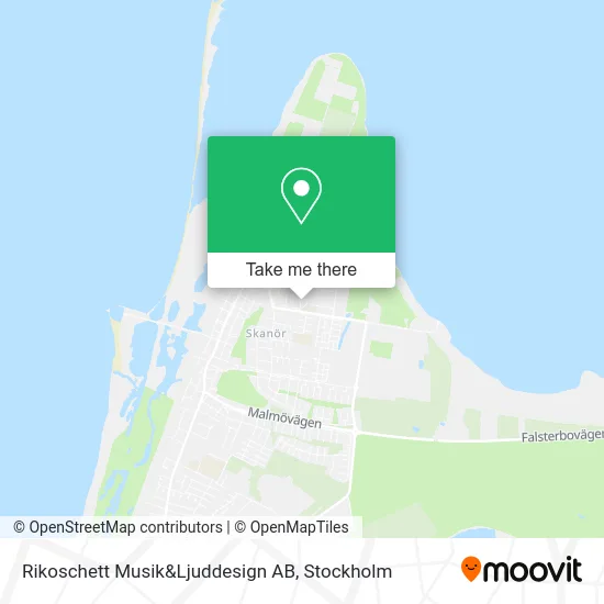 Rikoschett Musik&Ljuddesign AB map