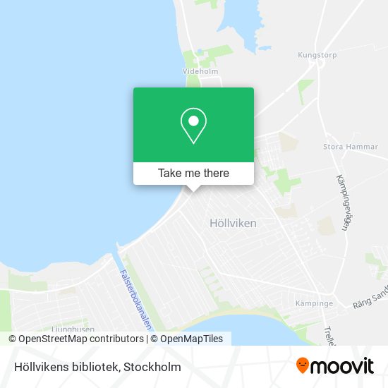 Höllvikens bibliotek map