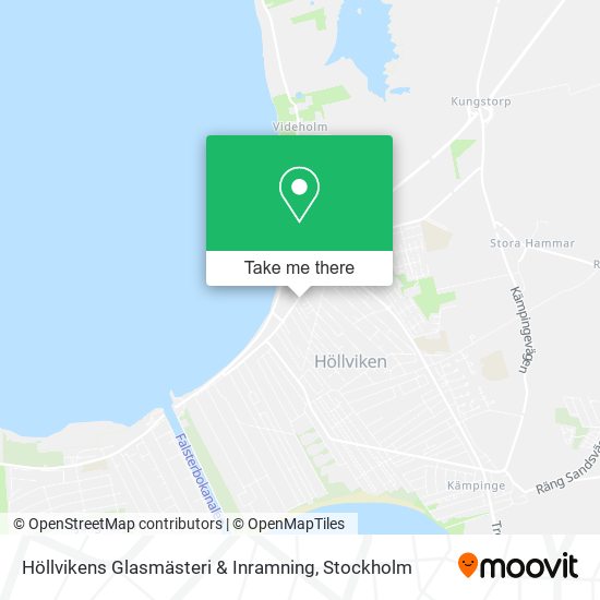 Höllvikens Glasmästeri & Inramning map