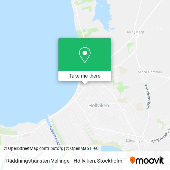 Räddningstjänsten Vellinge - Höllviken map