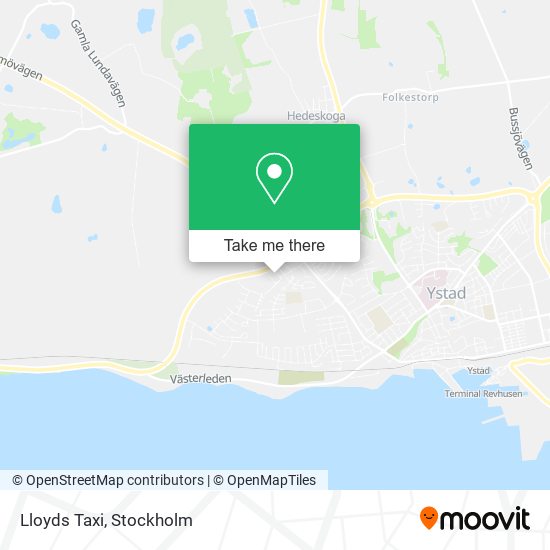 Lloyds Taxi map