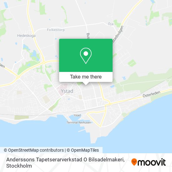 Anderssons Tapetserarverkstad O Bilsadelmakeri map