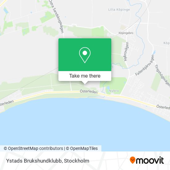 Ystads Brukshundklubb map