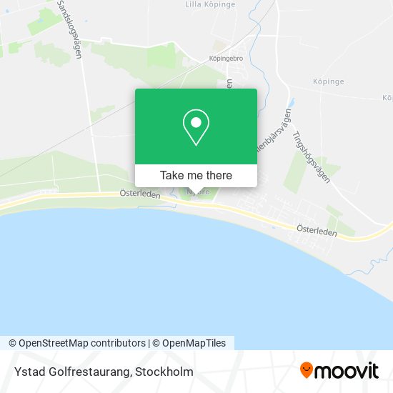 Ystad Golfrestaurang map