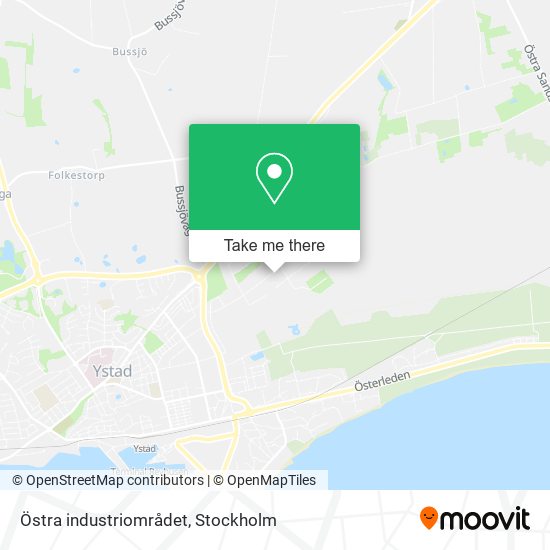 Östra industriområdet map
