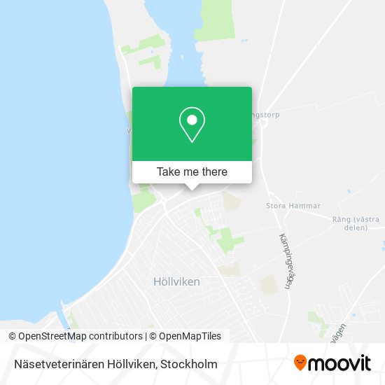 Näsetveterinären Höllviken map