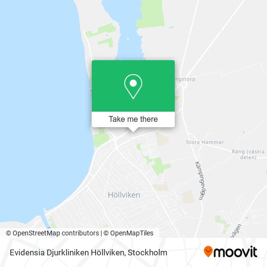 Evidensia Djurkliniken Höllviken map