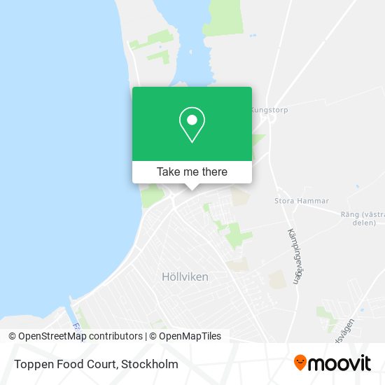 Toppen Food Court map