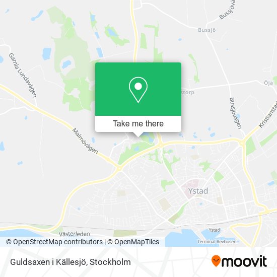 Guldsaxen i Källesjö map