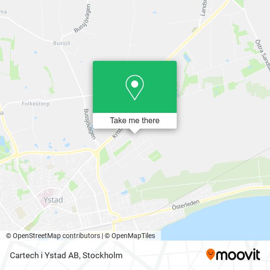 Cartech i Ystad AB map