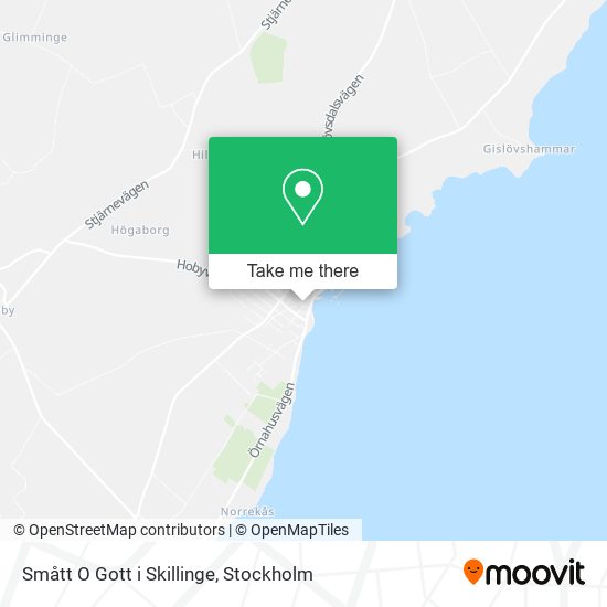 Smått O Gott i Skillinge map