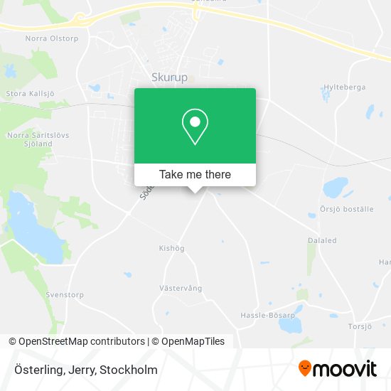 Österling, Jerry map