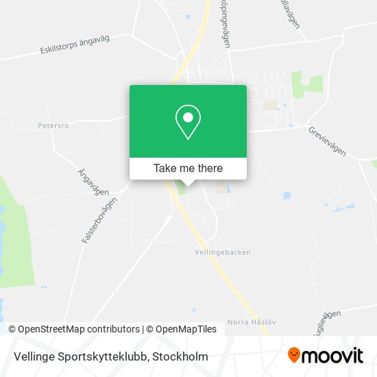 Vellinge Sportskytteklubb map
