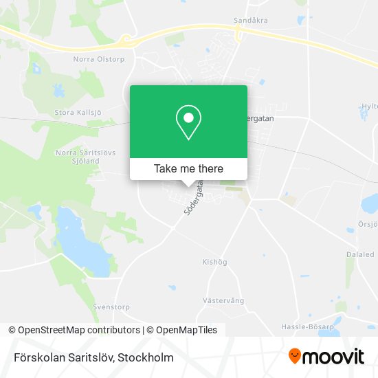 Förskolan Saritslöv map