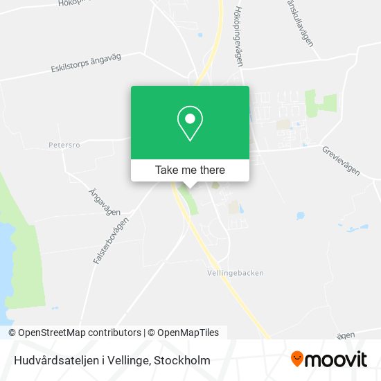Hudvårdsateljen i Vellinge map
