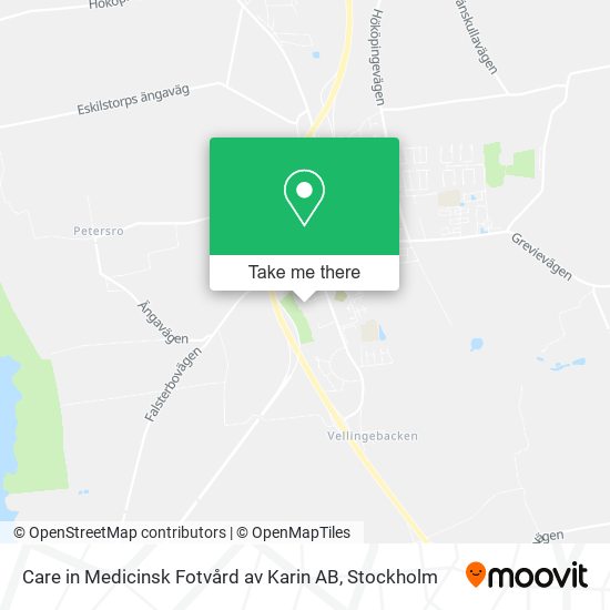 Care in Medicinsk Fotvård av Karin AB map