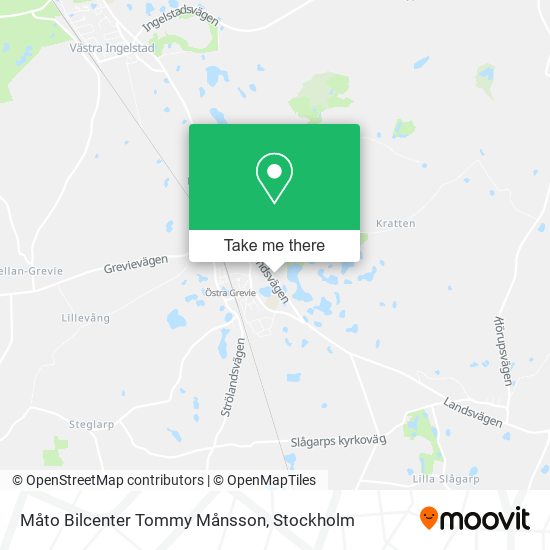 Måto Bilcenter Tommy Månsson map