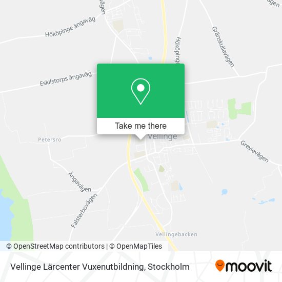 Vellinge Lärcenter Vuxenutbildning map