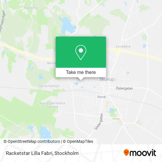 Racketstar Lilla Fabri map