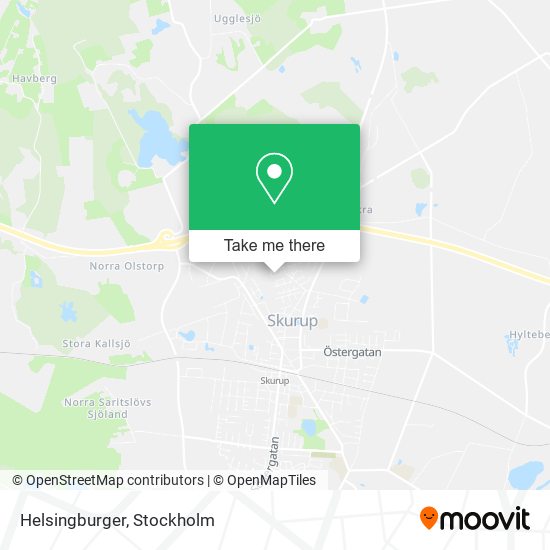 Helsingburger map