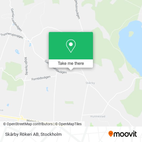 Skårby Rökeri AB map