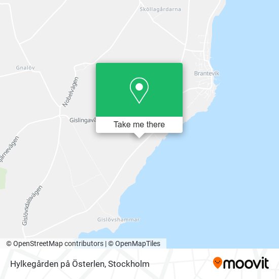 Hylkegården på Österlen map