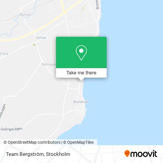 Team Bergström map