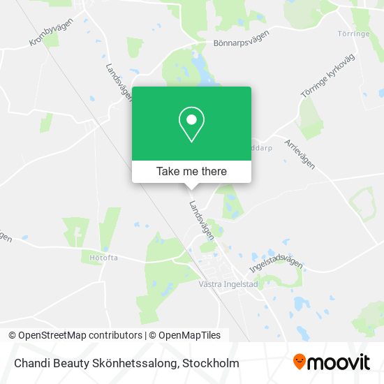 Chandi Beauty Skönhetssalong map