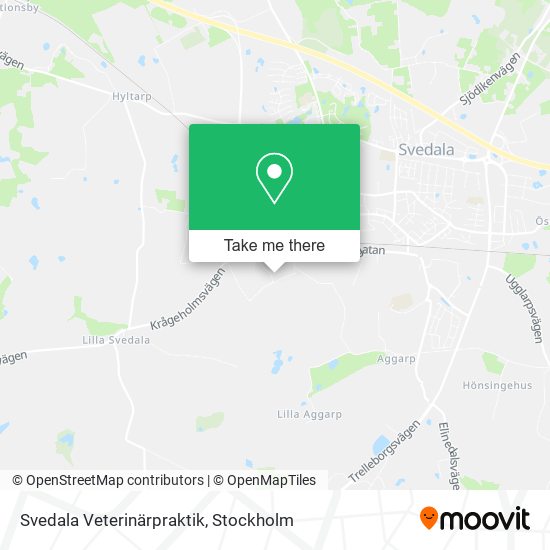 Svedala Veterinärpraktik map