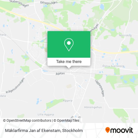 Mäklarfirma Jan af Ekenstam map