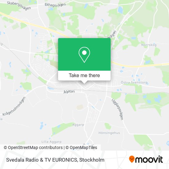 Svedala Radio & TV EURONICS map