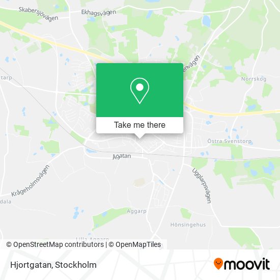 Hjortgatan map