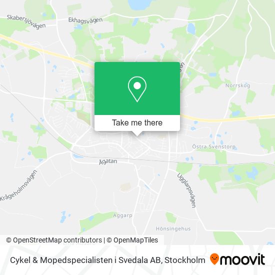 Cykel & Mopedspecialisten i Svedala AB map