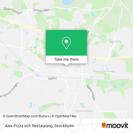 Alex Pizza och Restaurang map