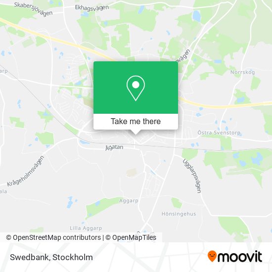 Swedbank map