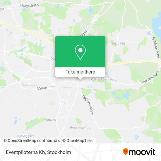 Eventpiloterna Kb map