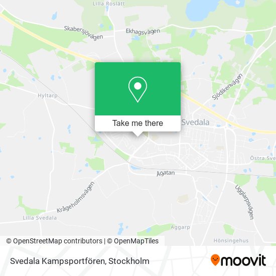 Svedala Kampsportfören map