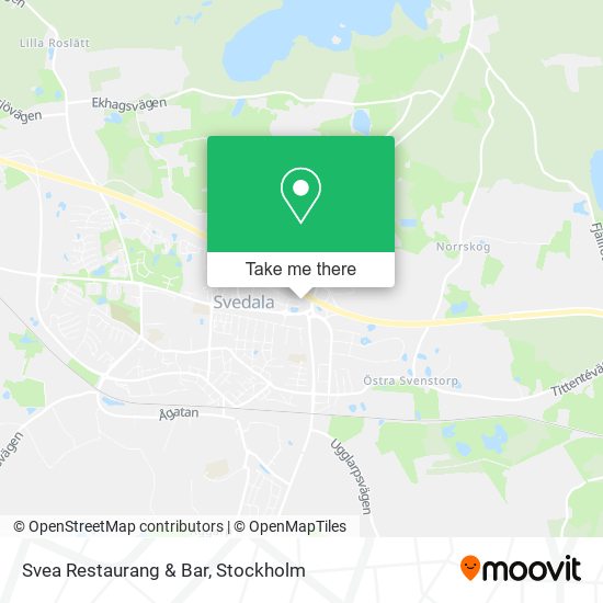 Svea Restaurang & Bar map