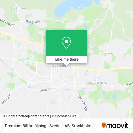 Premium Bilförsäljning i Svedala AB map