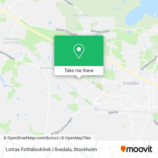 Lottas Fothälsoklinik i Svedala map