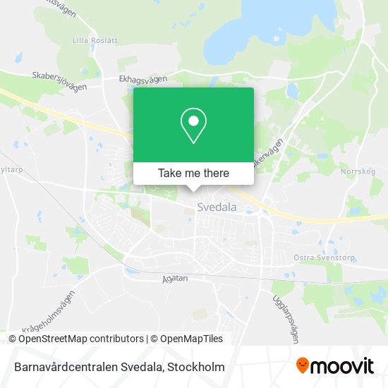 Barnavårdcentralen Svedala map